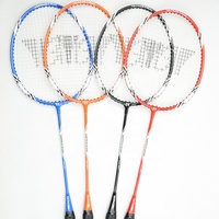 Raquette de badminton originale en aluminium + acier trempé de conception populaire équipement sportif de raquette de badminton de vente chaude personnalisée