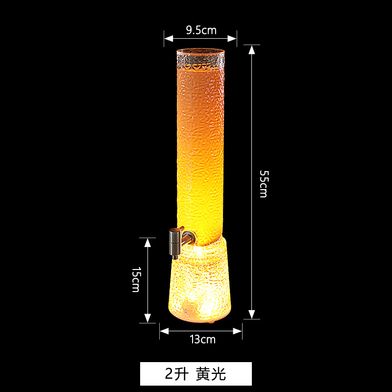 Tonneau doré de 3 L