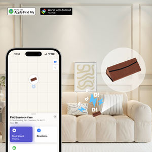 Estuche Plegable para Gafas Inteligentes, Cuero Premium, Rastreador Integrado, Compatible con la Red de Rastreo Find My, para Protección Diaria - Product Image 5