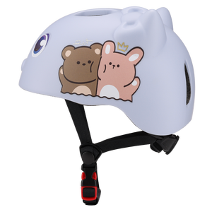 <span class=keywords><strong>Casco</strong></span> per Bambini a Forma di Orso, Certificato CE, in PC EPS, Leggero e Regolabile, per Bicicletta, Monopattino, Pattini a Rotelle, Mezza Calotta per Bambini - Product Image 2