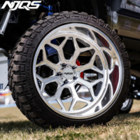 Camionnette NJQS Super Single Truck 6x5.5, camionnette 24x12 8x6.5 pour ram chevy C10, roues forgées
