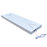 Tube UVC 4FT T5, modèle à deux à six lampes, luminaire fluorescent, tube LED linéaire, éclairage de baie haute, éclairage utilitaire pour entrepôt