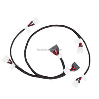 كابل محول دائري مخصص RCD للطيران GX16/GX20/GX25، تجميعة كابلات 2-9 دبابيس بغلاف معدني محمي للطاقة/السيارات/الإلكترونيات