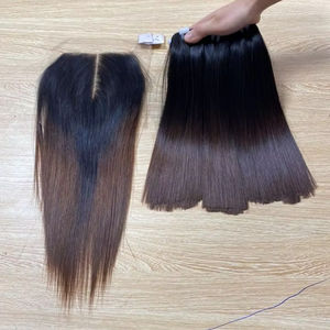 Extensiones de Cabello Humano Vietnamita con Trama, 100% Virgen, Doble Trama, Precio de Fábrica para Venta al por Mayor Global - Product Image 2