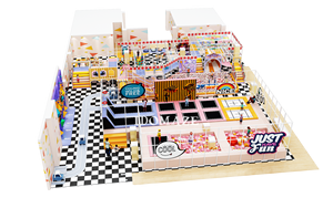 Aire de jeux intérieure sur le thème des macarons personnalisée IDOMAZE avec une <span class=keywords><strong>piscine</strong></span> <span class=keywords><strong>à</strong></span> <span class=keywords><strong>balles</strong></span> pour 50 <span class=keywords><strong>à</strong></span> 100 enfants de 3 <span class=keywords><strong>à</strong></span> 12 ans - Product Image 2