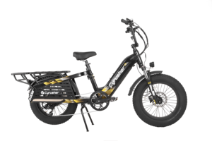 2025 New Arrival Cyrusher 52V 750W Hàng Hóa Điện Lai Xe Đạp Khung Nhôm Với Pin Lithium Và Chất Béo Lốp - Product Image 4