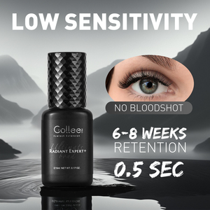 Gollee Hàn Quốc Chất Lượng Cao Luxuryblack Mini Số Lượng Lớn Bao Bì Lông Mi Mở Rộng Tùy Chỉnh Nhanh Mạnh Mẽ Nhãn Hiệu Riêng Lash Lông Mi Keo - Product Image 2