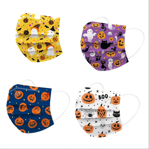 Cubrebocas Desechable de Halloween con Diseños para Adultos, Transpirable, de 3 Capas, para Fiestas y Eventos - Product Image 6