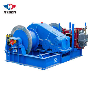 Verricello <span class=keywords><strong>Elettrico</strong></span> <span class=keywords><strong>a</strong></span> Doppio <span class=keywords><strong>Tamburo</strong></span> per Avvolgimento Cavi, 380V 50Hz Trifase, 35 Tonnellate, Fornitore di Verricelli Pesanti - Product Image 2