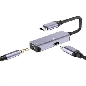 USB-C для iPhone на 3,5 мм адаптер для наушников 2-в-1 адаптер для наушников