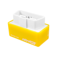 Interface de diagnostic écologique pour voiture à essence, carte d'assemblage et de carburant, boîte de réglage des puces NitroOBD2, jaune, pour véhicule essence