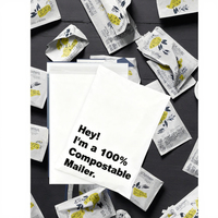 En gros OEM Enveloppes d'expédition en polyéthylène jetables personnalisées 19x24, imperméables, épaisseur 3 mil, avec impression sérigraphique, pour vêtements, chaussures, chaussettes et emballage de fourrures