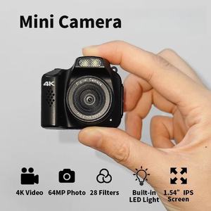 Fabrication de LOGO personnalisé, appareil photo numérique avec 28 filtres, 1,54'', 64MP, 4K, mini portable, rétro, vision nocturne, MicroSD - Product Image 4