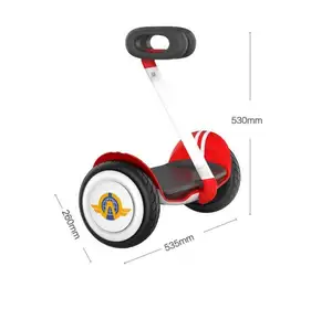 Ninebot denge Scooter Nano süper uçan adam Edition Xiaomi iki tekerlekli çocuk akıllı ses somatosensorial E itme skuter