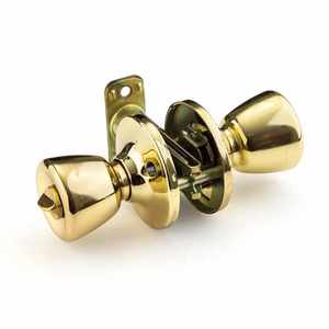 Paslanmaz Çelik Yatak Odası Kolu Silindirik Kapı Kilidi 3 Anahtarlı 60mm Altın Sürgülü Kapı Kolları Depo ve Villa için Modern Tasarım - Product Image 2