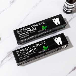 Superior Organic 105g Black <strong>Tooth</strong> <strong>Paste</strong> Deep Cleaning Remove Stains Fresh Mint Breath Elite Bamboo Charcoal Whitening Toothpaste - Product Image 5