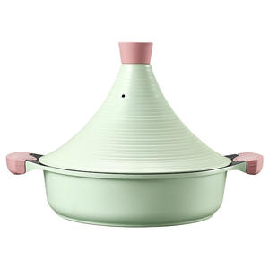 <span class=keywords><strong>Tajine</strong></span> électrique marocain en aluminium avec revêtement en marbre antiadhésif - Product Image 1