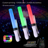 Bâton lumineux Kpop personnalisé pour concert, bâton lumineux LED à télécommande, accessoires de fête