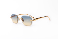 Lunettes de Luxe Haut de Gamme Personnalisables : Création sur Mesure avec Motifs Animaux pour Montures
