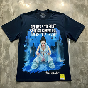 เสื้อยืดผู้ชายคุณภาพสูง 100% ผ้าฝ้าย ทรงปกติ แขนสั้น แห้งเร็ว ระบายอากาศดี สวมใส่สบาย - Product Image 5