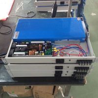 EVS EVS1230U-H1A1 AC-DC Mini UPS 100000mAh 13.8V 30A 220VAC Input Tunggal 19 inci 1U Rak Mount Catu Daya Industri untuk