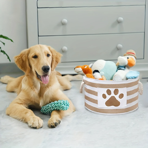 Organisateur de la poitrine pour l'organisation de jouets pour animaux de compagnie, couvertures, laisses et de la nourriture - Product Image 2