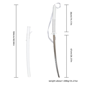 Anime Bleach Sode No Shirayuki Holzschwert Kuchiki Rukia Cosplay Requisite - Product Image 6