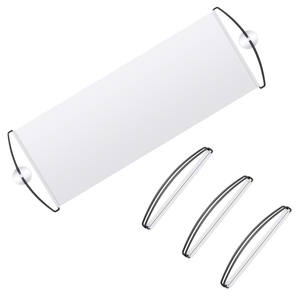 Banderoles vierges pour la décoration, toile <span class=keywords><strong>dessin</strong></span>ée à la main, support rétractable, DIY, fête, événement extérieur - Product Image 6