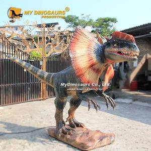 MY DINO AD-263 Parc d'attractions extérieur Modèle Dilophosaurus de dinosaure animatronique artificiel - Product Image 2