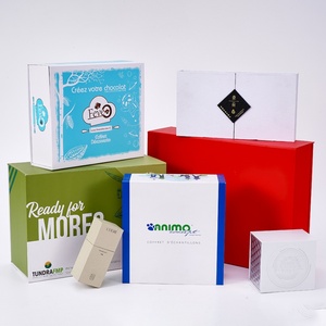 Custom Cardboard Paper Folding Paper Gift Box Rigid Magnet Box Packaging Luxury Foldable Paper Magnetic Gift Box with logo - Product Image 4