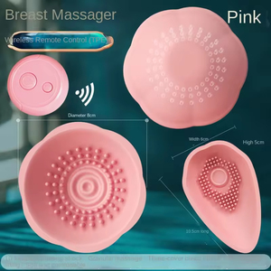 Breast Massager with Suction & <b>Vibration</b> USB Powered Waterproof 10 Frequencies-Female Sex Toy Adult Product - Product Image 6