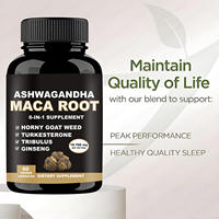 Capsules de Maca Premium Tout-en-un en Promotion OEM avec Ashwagandha, Ginseng, Tribulus et Miel de Chèvre pour la Vitalité Masculine