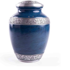 Rabeh Elegant American Style Large Maroon Brass Cremation Urn High Quality Secure <b>Keepsake</b> <b>for</b> Adult <b>Ashes</b> Funeral Memorial - Product Image 2