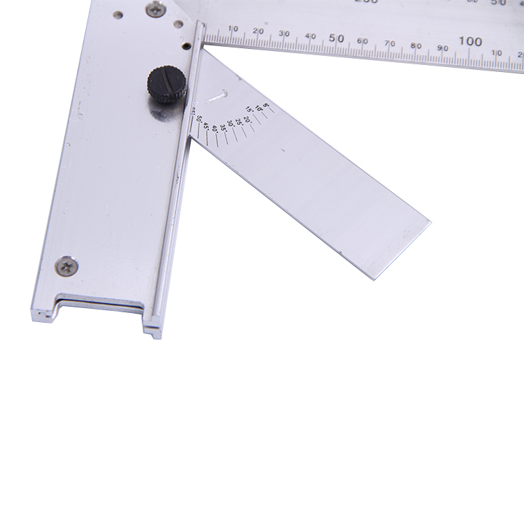 OFFRE SPÉCIALE Multifonctionnel En Aluminium Logo Personnalisé Bois À Angle Droit Règle