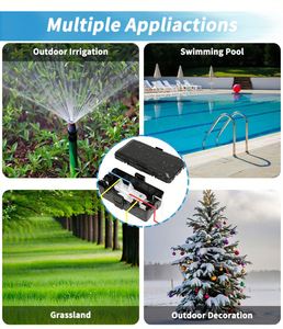 Allifemax Boîtes électriques en plastique à usage intensif PP étanche Protection contre l'électricité à l'extérieur Applications multiples - Product Image 4