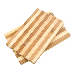 Tabla de Cortar de Bambú de 160 mm, Juego de 4 Piezas, 1.5 cm de Grosor, Rectangular, Apto para Lavavajillas - Product Image 2