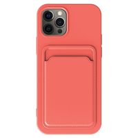 Étui de protection intégral en silicone liquide pour iPhone 13/16 avec porte-cartes intégré, compatible transfrontalier