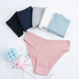 Wholesale Cotton Seamless Ladies Panties Women Underwear interiores de mujer