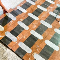 SUBEI Hotel & Villa : Mosaïque de luxe en marbre naturel découpé au jet d'eau, motifs élégants, pour décoration murale et de sol