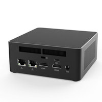 Mini PC JWIPC con CPU Intel Ultra5, Doble RAM, Doble Almacenamiento, SSD de 2.5 Pulgadas, Ultra Gaming SFF, Wifi 7, 2 HDMI, 2 Tipo C, IA