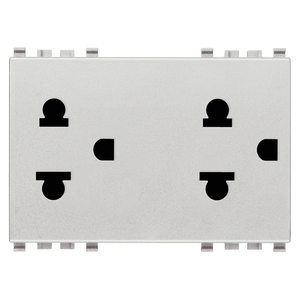ปลั๊กไฟคู่ Sicury 2P+T 16A แบบปลั๊ก USA EU สำหรับใช้ในบ้านและสำนักงาน - Product Image 1