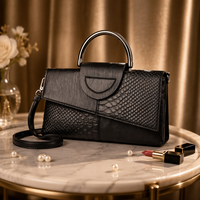 Sac à main en cuir PU souple Alibaba-online-shopping, sac à main de luxe pour femmes, sac à bandoulière de style designer, élégant