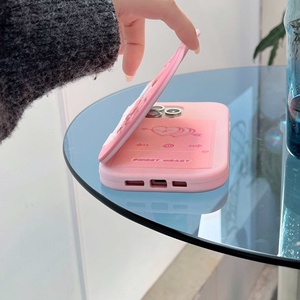 Custodia per telefono con specchio a ribalta per ragazze, design a taccuino, protezione completa per Phone17promax, 14/15, 14Pro, 14Promax, 16pro - Product Image 5