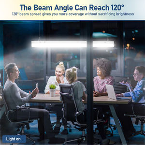 Lámpara LED para Tienda, 32W 40W 50W 64W, Potencia Seleccionable, Garantía de 5 Años, Tira de Luz Lineal de 2 Pies, 4 Pies, 8 Pies, Certificación DLC para Hospitales, IP20 - Product Image 5