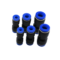 Tuyau pneumatique 10mm 8mm 6mm 12mm 4mm 16mm OD Tube One Touch Push In Straight Gas Fittings Plastic Quick Connectors