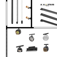 Système d'éclairage linéaire sur pied personnalisé pour vêtements, luminaires suspendus modulaires 3000K 4000K 6000K