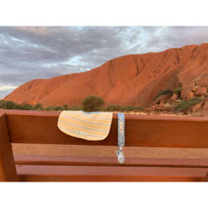 Clip volant nuvola nei colori blu cielo e burro - Product Image 3