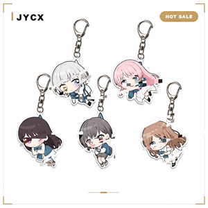 Llavero de acrílico personalizado de dibujos animados de Ban Drea It's <span class=keywords><strong>MyGO</strong></span> Takamatsu Touma Chihaya Aino Yonoka Akane, ligero e impermeable - Product Image 1