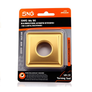 Inserto de torneado negativo SNMG Ms de 90 grados para mecanizado de metales - Product Image 2