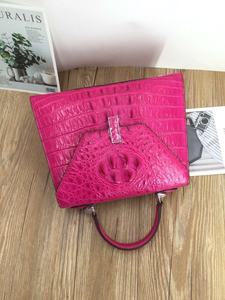 Sac à bandoulière de luxe pour femme en cuir de crocodile véritable de haute qualité, sac à main en cuir d'alligator de marque pour femme - Product Image 2